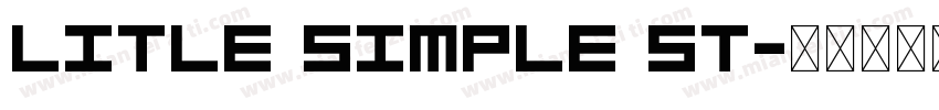 Litle Simple St字体转换